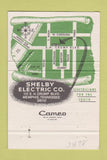 Matchbook Cover - Shelby Electric Memphis TN 40 Strike