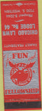 Matchbook Cover - Matchbook Cover Moose Lodge Chicago Lawn #44 IL