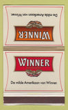 Matchbook Cover - Winner Tobacco? WORN 40 Strike