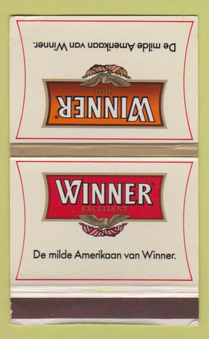 Matchbook Cover - Winner Tobacco? WORN 40 Strike