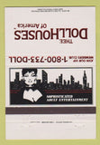 Matchbook Cover Doll House Strip Club girlie CHAIN Fort Lauderdale FL 40 Strike
