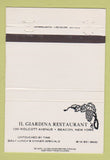 Matchbook Cover - Il Giardina Restaurant Beacon NY 40 Strike