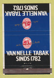 Matchbook Cover - Van Nelle Tabak Tobacco 40 Strike