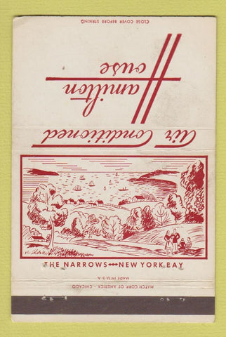 Matchbook Cover - Hamilton House Brooklyn NY WEAR 40 Strike