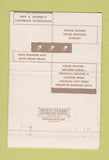 Matchbook Cover - Coquina Court St Thomas Virgin Islands 40 Strike
