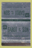 Matchbook Cover - Garton and Son Heating Plumbing Green Bay WI WEAR 40 Strike