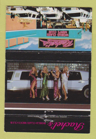 Matchbook Cover - Rachel's Strip Club girlie Orlando FL 40 Strike