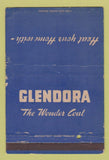 Matchbook Cover - Glendora Coal Chicago IL WEAR SAMPLE 40 Strike