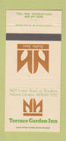 Matchbook Cover - Terrace Garden Inn Atlanta GA 30 Strike