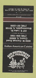 Matchbook Cover - Al's Restaurant Pizza Bloomingdale Cicero IL 30 Strike