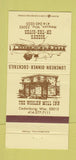 Matchbook Cover - Boder's on the River Mequon WI Cedarburg  30 Strike