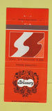 Matchbook Cover - The Brassary Chicago IL 30 Strike