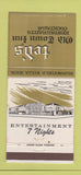 Matchbook Cover - Ted's Old Town Inn Bloomfield Hills MI 30 Strike