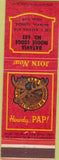 Matchbook Cover - Matchbook Cover Moose Lodge Batavia IL