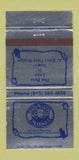Matchbook Cover - Crab Market St Petersburg Beach FL 30 Strike