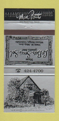 Matchbook Cover - Le Bar Sous Sol Piano Bar Wheat Ridge Colorado 30 Strike