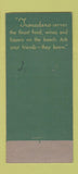 Matchbook Cover - Trocadero Restaurant Miami Beach FL SAMPLE 30 Stick