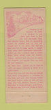 Matchbook Cover - Curt Yocom Restaurant Iowa City IA WEAR 21 Strike Feature