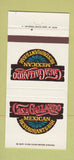 Matchbook Cover - Casa Gallardo Mexican 30 Strike