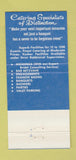 Matchbook Cover - Merton Catering Cinnaminson NJ 30 Strike