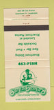 Matchbook Cover - Shirttail Charlie's Seafood Fort Lauderdale FL 30 Strike