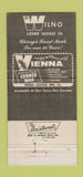 Matchbook Cover - Mitch Herman's Brothers Restaurant Royal Oak MI WEAR 30 Strike