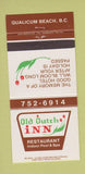 Matchbook Cover - Old Dutch Inn Restaurant Qualicum Beach BC 30 Strike