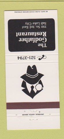 Matchbook Cover - Godfather Restaurant Salt Lake City UT 30 Strike