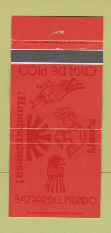 Matchbook Cover - Casa De Pico 30 Strike