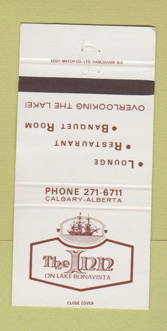 Matchbook Cover - Inn on Lake Bonavista Calgary AB 30 Strike