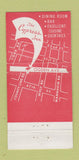 Matchbook Cover - Cypress Inn Hinsdale IL WEAR 30 Strike