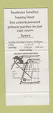 Matchbook Cover - Skywalker's Restaurant Hialeah FL 30 Strike
