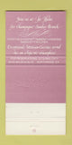 Matchbook Cover - Las Hadas Mexican Restaurant Northridge CA 30 Strike