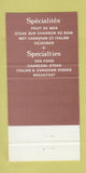 Matchbook Cover - Le Restaurant Carrefour St Laurent QC 30 Strike