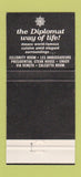 Matchbook Cover - Diplomat Presidential Steak House Country Club 30 Strike