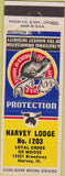 Matchbook Cover - Matchbook Cover Moose Lodge Harvey IL WEAR