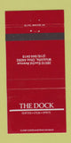 Matchbook Cover - The Dock Wickliffe OH 30 Strike
