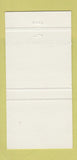 Matchbook Cover - Connaisseur Entertainment Canada Toronto? 30 Strike