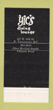 Matchbook Cover - Yic's Dining Lounge North Vancouver BC 30 Strike