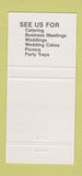 Matchbook Cover - Old Barn Out Back Restaurant Lima OH 30 Strike