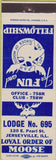 Matchbook Cover - Matchbook Cover Moose Lodge Jerseyville IL