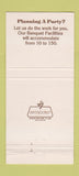 Matchbook Cover - George Stinson Management Center Ecorse MI CREASES 30 Strike