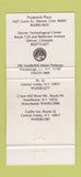 Matchbook Cover - Gasho of Japan Denver Colorado Hawthorne NY 30 Strike