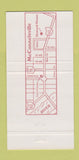 Matchbook Cover - Howard House Restaurant McConnelsville OH WEAR 30 Strike