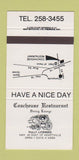 Matchbook Cover - Coachhouse Restaurant Kemptville ON 30 Strike
