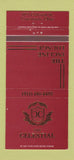 Matchbook Cover - The Celestial Restaurant Cincinnati OH 30 Strike