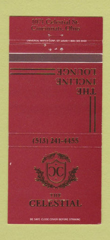 Matchbook Cover - The Celestial Restaurant Cincinnati OH 30 Strike