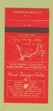 Matchbook Cover - Aunt Fanny's Cabin Smyrna GA 30 Strike