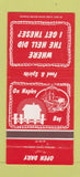 Matchbook Cover - The Dock Naples FL 30 Strike