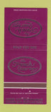 Matchbook Cover - The French Quarters Birmingham AL 30 Strike